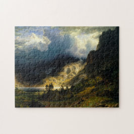 Het landschapsschilderij Albert Bierstadt Legpuzzel