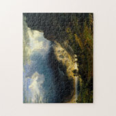 Het landschapsschilderij Albert Bierstadt Legpuzzel (Verticaal)