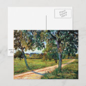 Het landschapsschilderij van Ile de France Briefkaart (Voorkant / Achterkant)