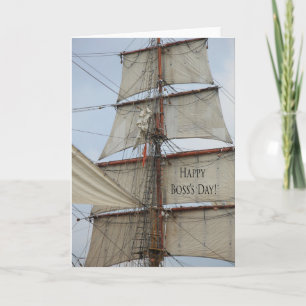Het Lange Schip van de Dag van de gelukkige Kaart