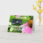 Het late Jubileum apology2-past aan Kaart (Gele Bloem)