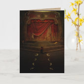 Het Late Show Wenskaart. Kaart (Gele Bloem)