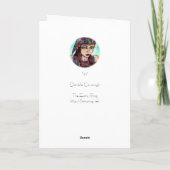 Het Lege Wenskaart van "ISIS" Kaart (Achterkant)