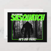 Het Legendary Sasquatch Briefkaart (Voorkant / Achterkant)