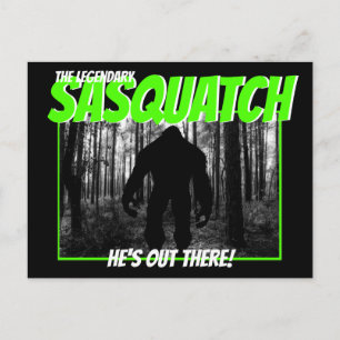 Het Legendary Sasquatch Briefkaart