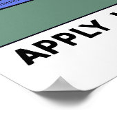 Het leger bouwt Mannen Poster (Hoek)