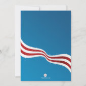 Het leger van de Patriottische Banner stuurt van p Kaart (Achterkant)