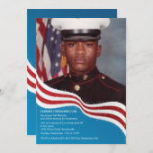 Het leger van de Patriottische Banner stuurt van p Kaart (Voorkant / Achterkant)