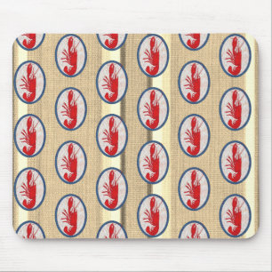 Het leger van Spiny Rock Lobster Muismat