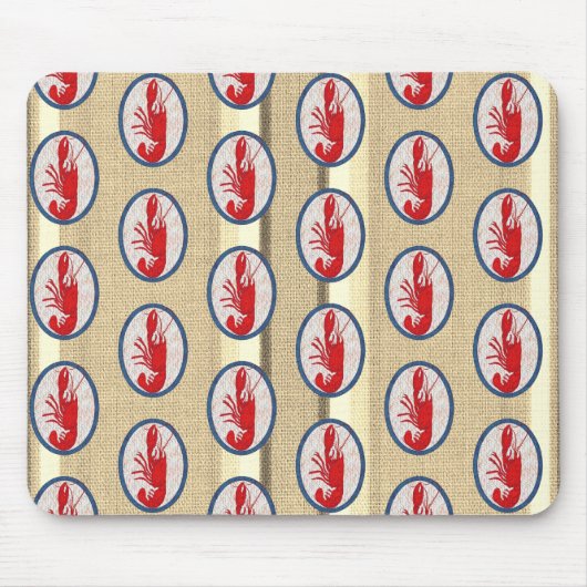Het leger van Spiny Rock Lobster Muismat (Voorkant)