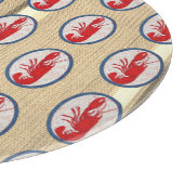 Het leger van Spiny Rock Lobster Snijplank (Hoek)