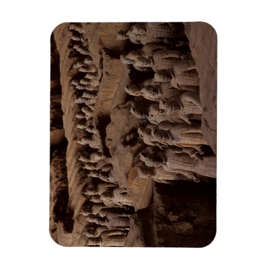 Het Leger van terra cotta strijders in keizer Qin Magneet (Verticaal)