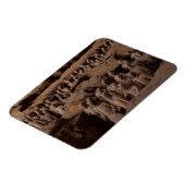Het Leger van terra cotta strijders in keizer Qin Magneet (Linkerzijde)