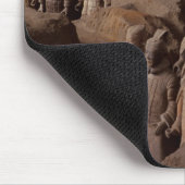 Het Leger van terra cotta strijders in keizer Qin Muismat (Hoek)