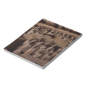 Het Leger van terra cotta strijders in keizer Qin Notitieblok (Gedraaid)