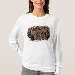 Het leger van terracotta krijgers bij keizer Qin T-shirt
