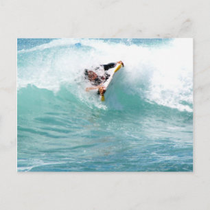 Het leiden van de golven briefkaart