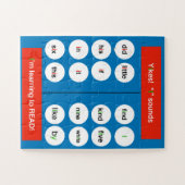 Het leren om Reeks te lezen, Geluiden van "I" Legpuzzel (Horizontaal)