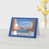 Het lesbische Jubileum van het Huwelijk op het Kaart (Gele Bloem)