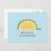 Het leuke Briefkaart van de Valentijnsdag van de (Voorkant / Achterkant)