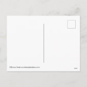 Het leuke briefkaart van Kerstmis van de (Achterkant)