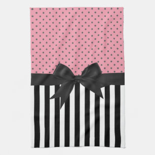 Het leuke elegante trendy patroon van theedoek
