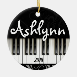 Het leuke Gepersonaliseerde Toetsenbord van de Keramisch Ornament