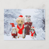 Het leuke/Grappige Cliënt van de van het Bedrijfs Feestdagenkaart (Voorkant)