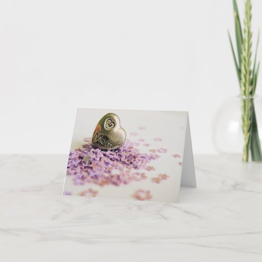 Het leuke Hart van het Moederdag Kaart (Voorkant)