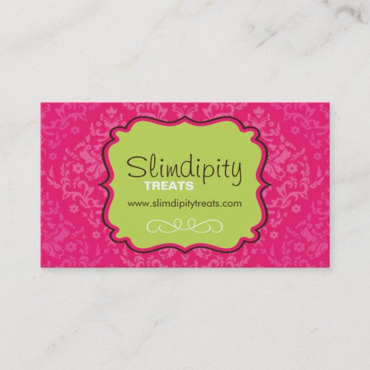 Het leuke, Heldere en Capricieuze Visitekaartje (Voorkant)