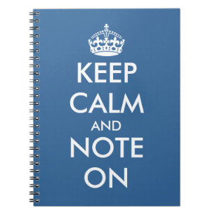 Het leuke kantoor levert het schrijven Keepcalm Notitieboek