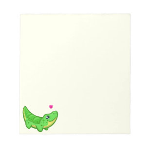 Het leuke kind van de kawaiicartoon van de notitieblok