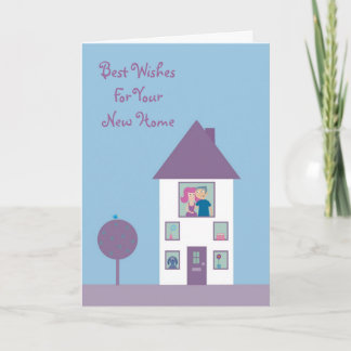 Het leuke Nieuwe Personaliseerbare Huis van het Kaart