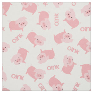 Het leuke Roze Patroon van de Varkens van het Stof