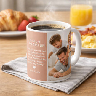 Het leven als vader is het beste leven, Vaderdag Koffiemok