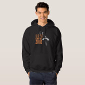 Het leven begint aan het einde van je Comfort Zone Hoodie (Voorkant volledig)