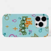 Het leven begint bij (aanpassen) | Case-Mate iPhone case (Achterkant (horizontaal))