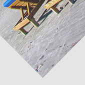 Het leven begint bij pensionering, populair ontwer tissuepapier (Detail)