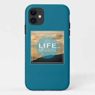 Het leven begint iPhone 11 hoesje