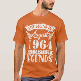 Het leven begint in augustus 1964 De geboorte van  T-shirt