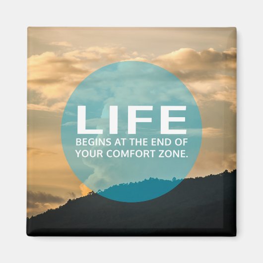 Het leven begint magneet (Voorkant)