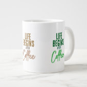 Het leven begint na extra grote beker (Voorkant rechts)