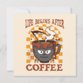 Het leven begint na koffie (Voorkant)