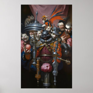 Het leven dat is verweven met trivialiteiten poster