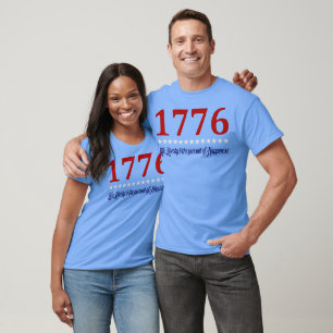 Het leven, de vrijheid en het nastreven van geluk t-shirt