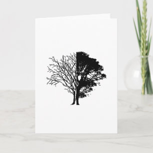 Het leven en de dood kaart