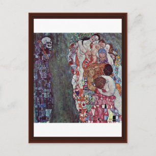 Het leven en de dood van Klimt Gustav Briefkaart