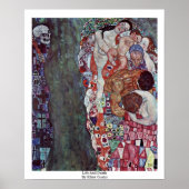 Het leven en de dood van Klimt Gustav Poster (Voorkant)