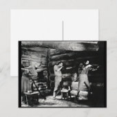 Het leven en de tijden van Daniel Boone Briefkaart (Voorkant / Achterkant)