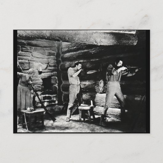 Het leven en de tijden van Daniel Boone Briefkaart (Voorkant)